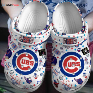 Comfortable And Breathable Chicago Cubs White Clogs Gift for Men Women