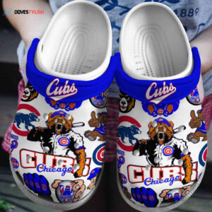 Comfortable Chicago Cubs White Clogs Gift for Men Women