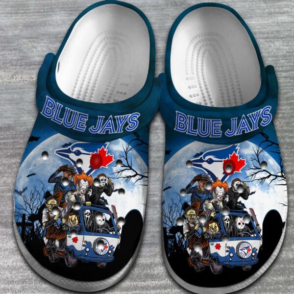 Comfortable Toronto Blue Jays Navy Blue Clogs Gift for Men Women