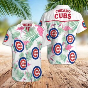 Chicago Cubs Flamingo Hawaiian Shirt – Official Cubs Merchandise