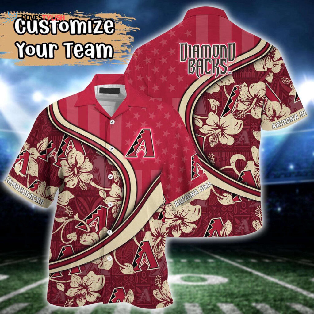 Arizona Diamondbacks MLB Custom Hawaiian Shirt – Perfect for Fans!
