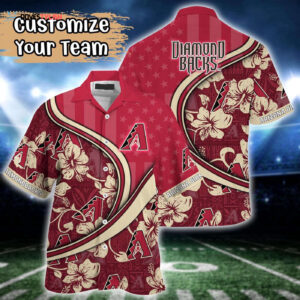 Arizona Diamondbacks MLB Custom Hawaiian Shirt - Perfect for Fans!