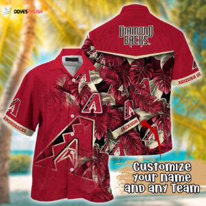 MLB Arizona Diamondbacks Custom Hawaiian Shirt - Radiant Rhythms for Fans
