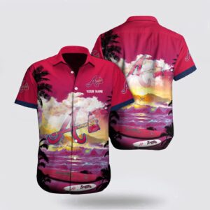 Custom Atlanta Braves MLB Hawaiian Shirt – Dive into Fan Fashion with Sea Breeze Style