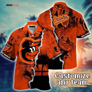 MLB Baltimore Orioles Custom Hawaiian Shirt for Fans - Champion Chic Couture