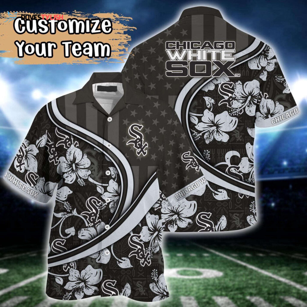 MLB Chicago White Sox Custom Hawaiian Shirt: Vibrant Fan Apparel MLB Chicago White Sox Custom Hawaiian Shirt: Vibrant Fan Apparel