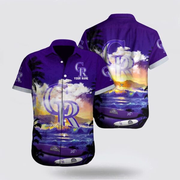 MLB Colorado Rockies Hawaiian Shirt Set – Show Your Team Spirit in Style!