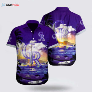 MLB Colorado Rockies Hawaiian Shirt Set - Show Your Team Spirit in Style!