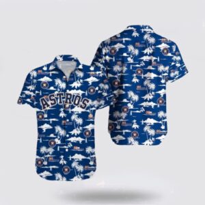Personalized Houston Astros Hawaiian Shirt with Coconut Design – Perfect for MLB Fans!