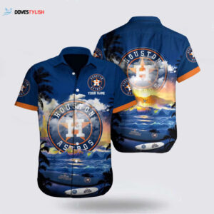 MLB Houston Astros Hawaiian Shirt: Dive into Ocean Vibes with Custom Fan Gear