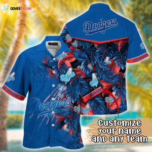 MLB Los Angeles Dodgers Custom Hawaiian Shirt - Radiant Rhythms for Fans