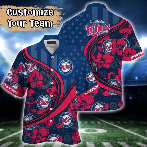 Minnesota Twins Custom MLB Hawaiian Shirt – Perfect for Fans!