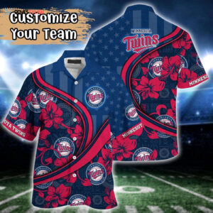 Minnesota Twins Custom MLB Hawaiian Shirt - Perfect for Fans!