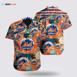 MLB New York Mets Custom Hawaiian Shirt - Dive into Tropical Fan Style