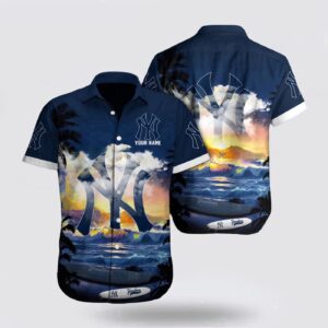 MLB New York Yankees Custom Hawaiian Shirt: Perfect Fusion for Baseball Fans