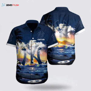 MLB New York Yankees Custom Hawaiian Shirt: Perfect Fusion for Baseball Fans
