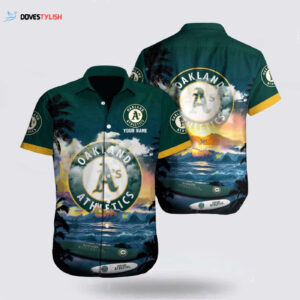 Oakland Athletics MLB Hawaiian Shirt - Custom Ocean Vibes for Fans