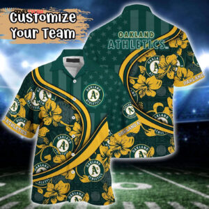 Oakland Athletics MLB Custom Hawaiian Shirt - Perfect for Fans!