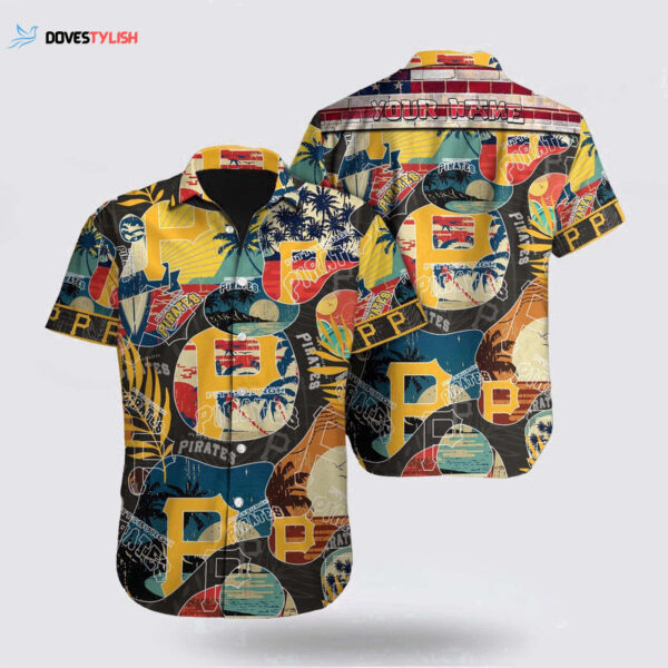 MLB Pittsburgh Pirates Custom Hawaiian Shirt – Beach Fan Essential