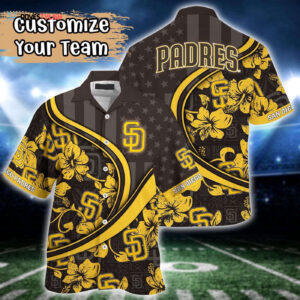 Personalized San Diego Padres Hawaiian Shirt - Perfect for MLB Fans