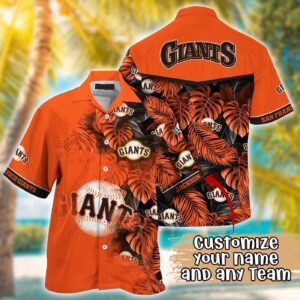 MLB San Francisco Giants Custom Hawaiian Shirt – Vibrant Fan Apparel