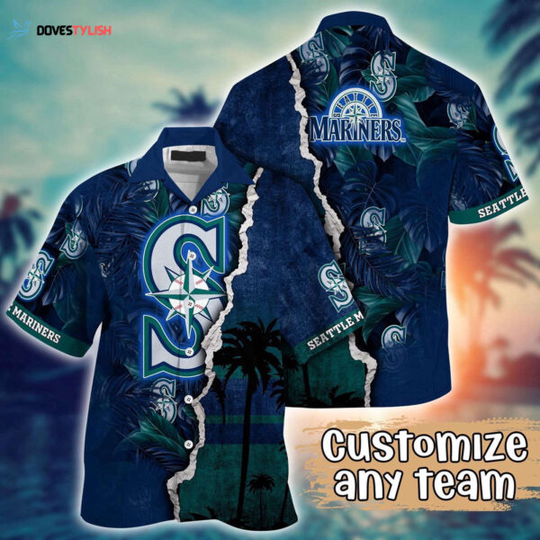Custom MLB Seattle Mariners Hawaiian Shirt for Fans – Champion Chic Couture