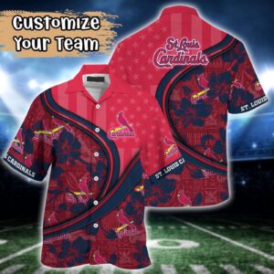 St Louis Cardinals Custom Hawaiian Shirt – Perfect for MLB Fans!