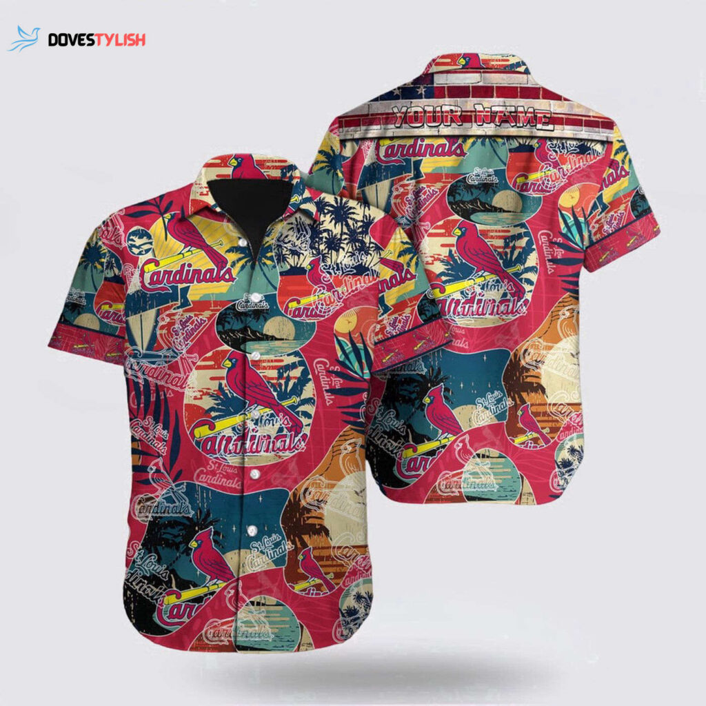 MLB St Louis Cardinals Custom Hawaiian Shirt – Perfect for Fans!