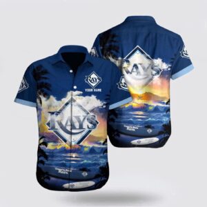MLB Tampa Bay Rays Custom Hawaiian Shirt – Perfect Summer Fan Gear!