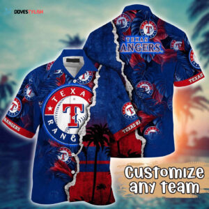 MLB Texas Rangers Custom Hawaiian Shirt: Champion Chic Couture For Fans
