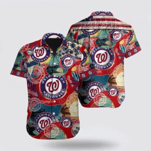 Personalized MLB Washington Nationals Hawaiian Shirt – Unleash Your Fan Spirit!
