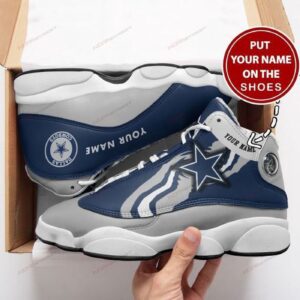 Dallas Cowboys Air Jordan 13 Sneaker Custom: Perfect Gift for Fans
