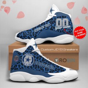 Exclusive Dallas Cowboys Air Jordan 13 Custom Sneaker - Perfect Fan Gift
