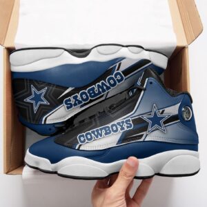 Dallas Cowboys Air Jordan 13 Sneakers - Official NFL Footwear