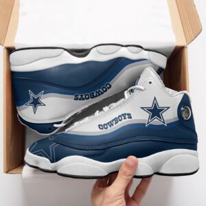 Get Your Hands on Dallas Cowboys Air Jordan 13 Sneakers - Limited Edition! 3