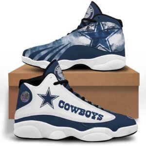 Official Dallas Cowboys Air Jordan 13 Sport Shoes for Men and Women