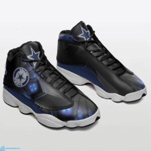 Dallas Cowboys Black Air Jordan 13 Sneakers – Official NFL Footwear