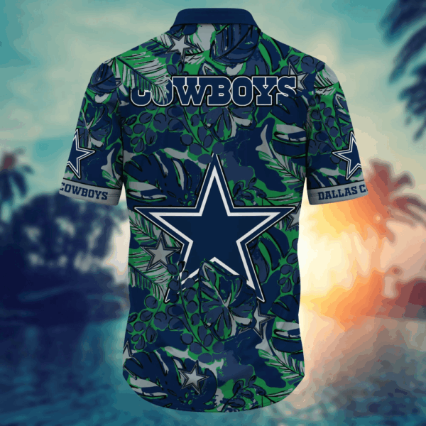 Dallas Cowboys NFL Flower Hawaii Shirt   For Fans, Summer Football Shirts
