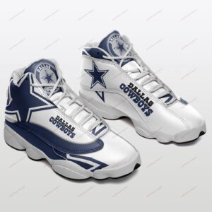 Dallas Cowboys Air Jordan 13 Sneakers: Official NFL Team Sport Shoes for Men & Women
