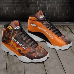Denver Broncos Air Jordan 13 Custom Sneaker: Perfect Fan Gift