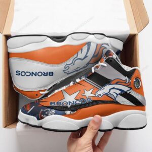 Denver Broncos Air Jordan 13 Custom Sneaker: Perfect Gift for Fans