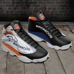 Denver Broncos Air Jordan 13 Sneaker Custom: Perfect Gift for Fans!