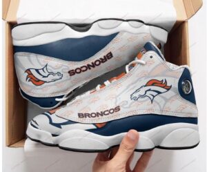 Denver Broncos Air Jordan 13 Custom Sneaker – Perfect Gift for Fans