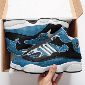 Custom Detroit Lions Air Jordan 13 Sneaker: Perfect Gift for Fans