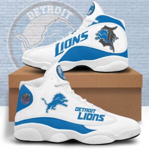 Detroit Lions Air Jordan 13 Sneaker Custom: Perfect Gift for Fans