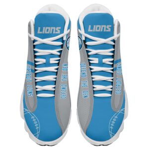 Official Detroit Lions Air Jordan 13 Sneakers - Limited Edition 2021 3
