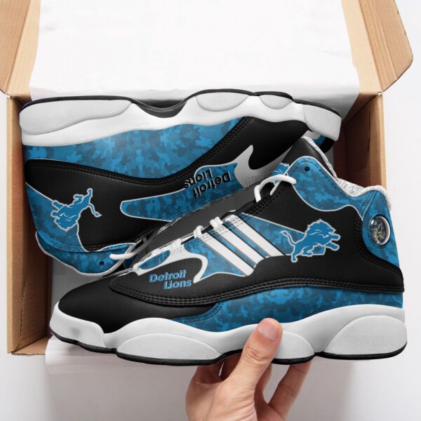 Detroit Lions Air Jordan 13 Sneakers BG104 – Limited Edition NFL Footwear