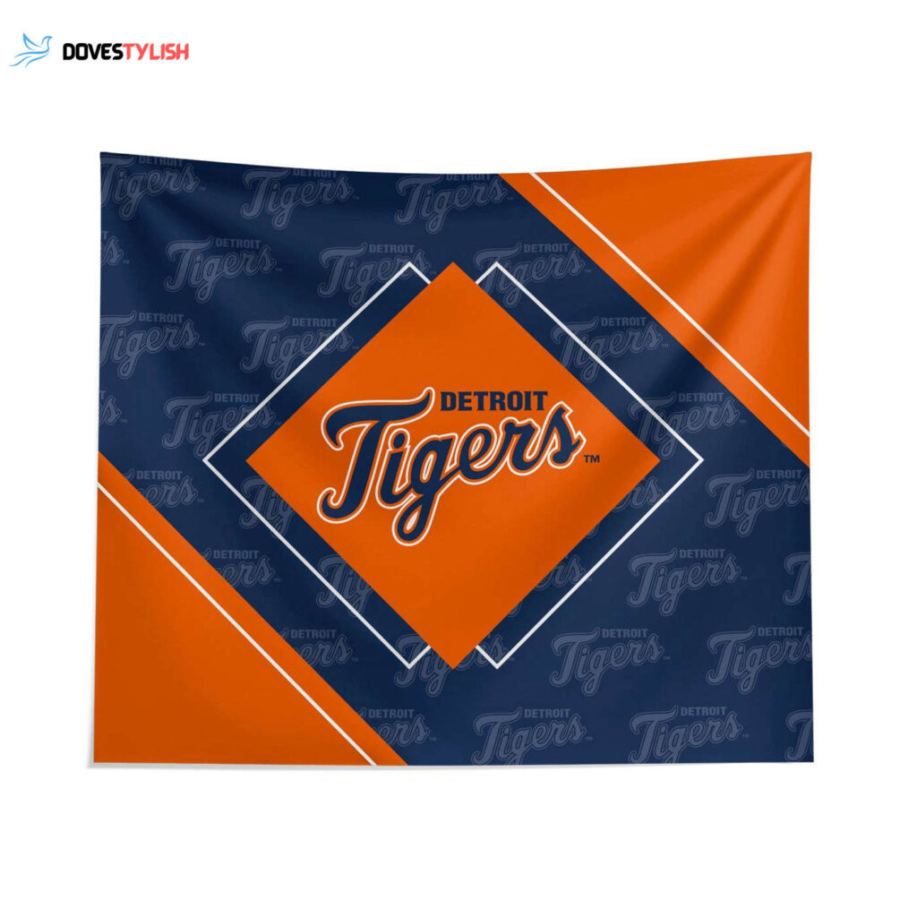 Detroit Tigers Boxed Tapestry: Official MLB Merchandise for Fans