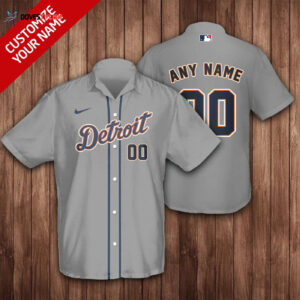 Detroit Tigers Hawaiian Shirt: Official MLB Merchandise for Fans