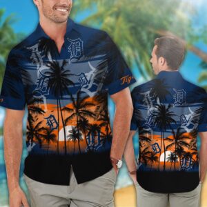 Detroit Tigers Hawaiian Shirt #8 – Official MLB Merchandise